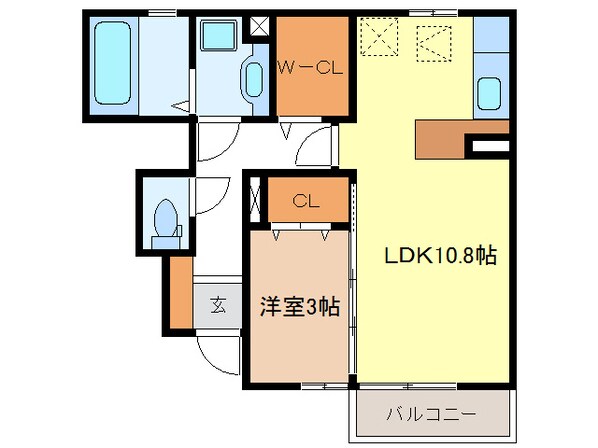 セジュールＳＧの物件間取画像